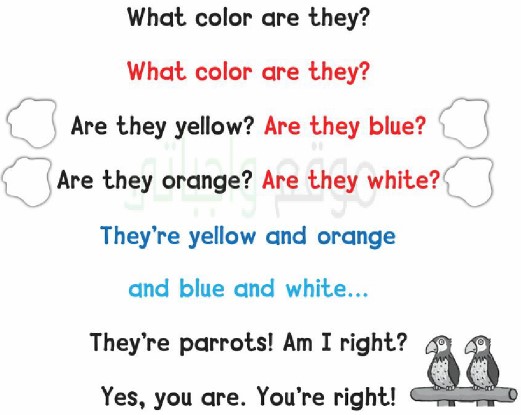 what color are they chant
